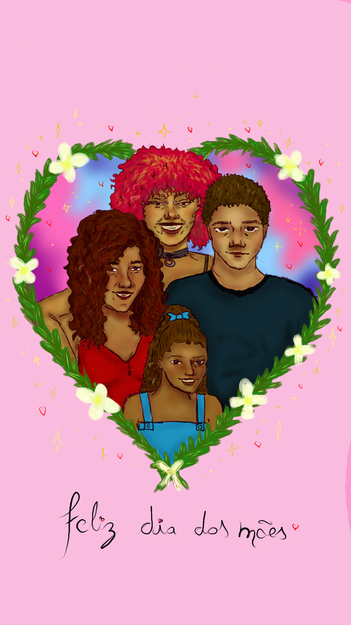desenho familia